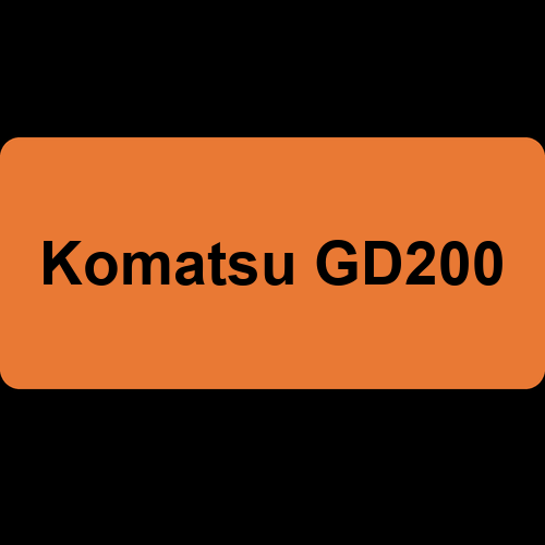 Komatsu GD200